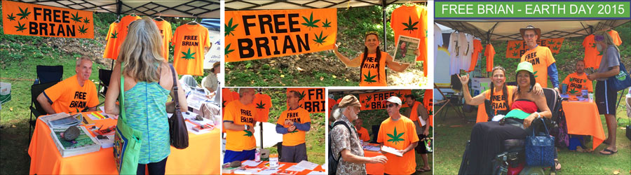 FREE BRIAN, EARTH DAY 2015